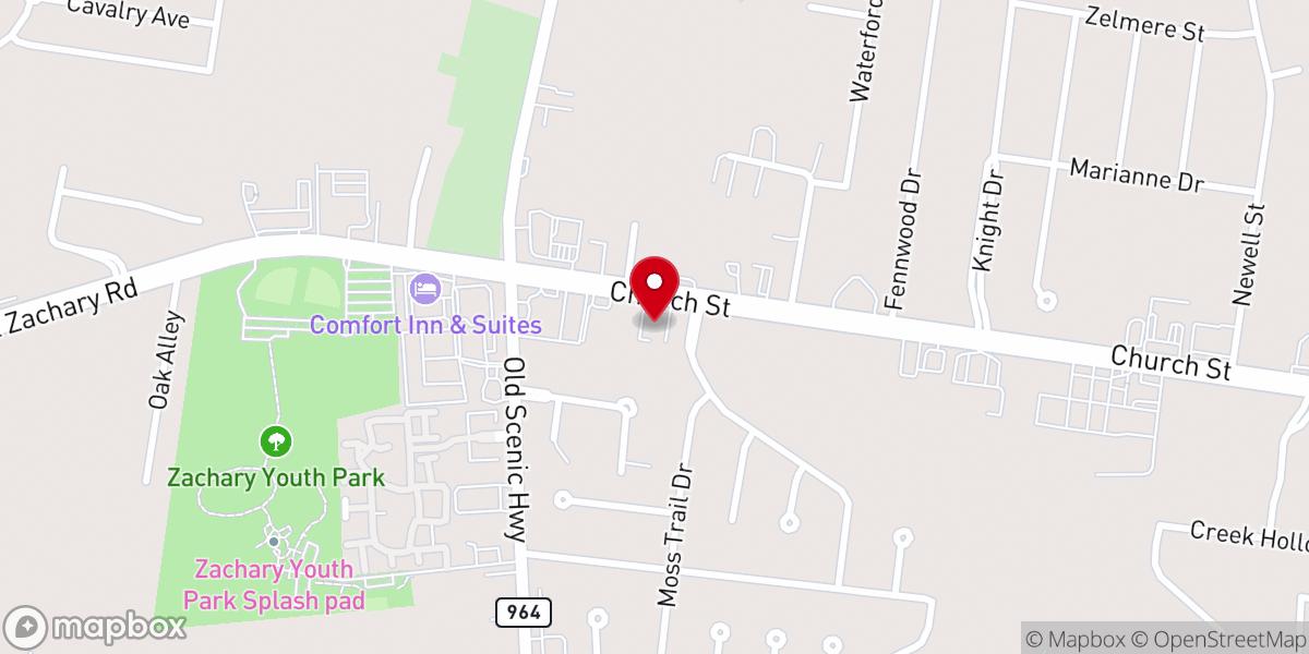 Map showing location of Moreau Fitness