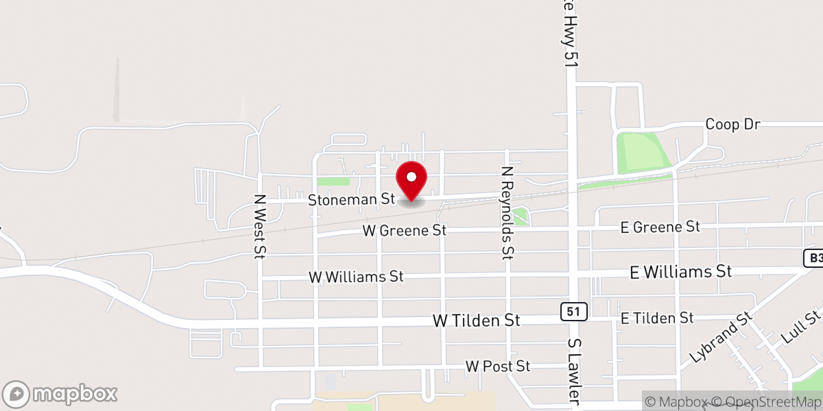 Map showing location of Iglesia De Dios Bethesda