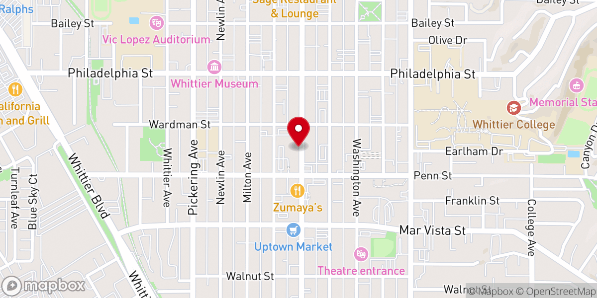 Map showing location of Destiny Community Church