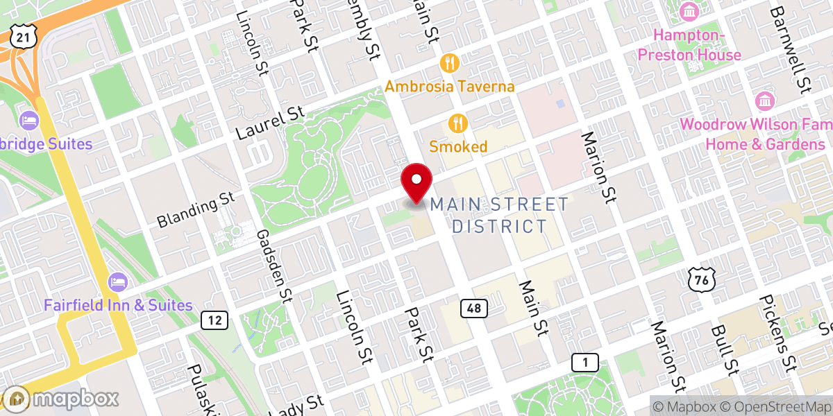 Map showing location of The Basilica of Saint Peter