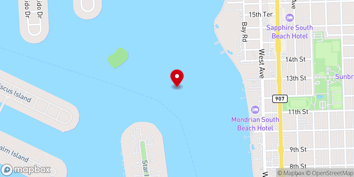 Map showing location of Wedng Officiant / Minister, Legal & Commissioned by State of Florida