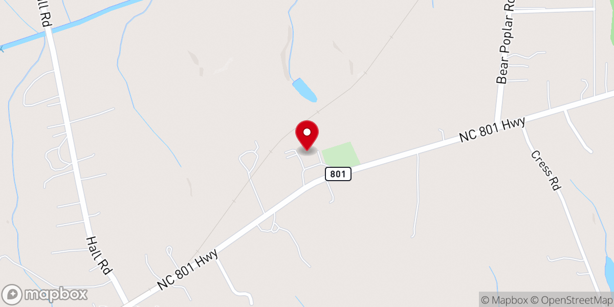 Map showing location of St Luke's Lutheran Church