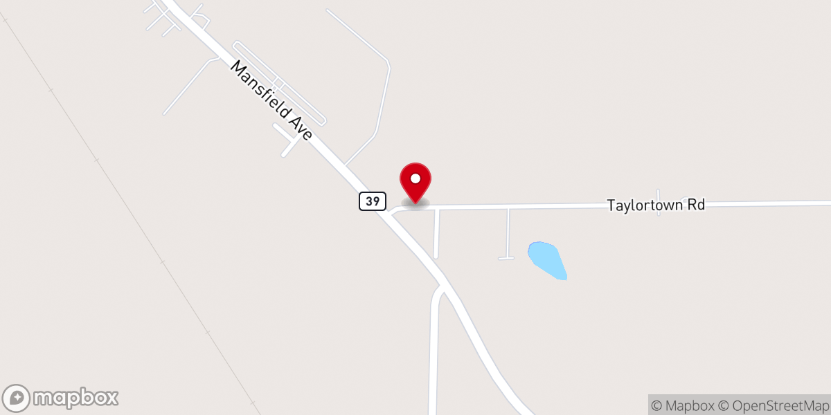 Map showing location of Accessory Baptise church