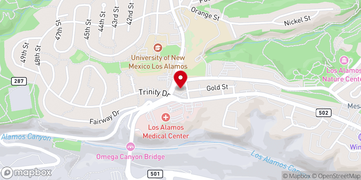 Map showing location of House of Hope