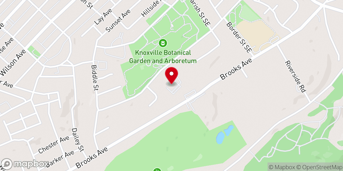 Map showing location of Community Evangelistic Church