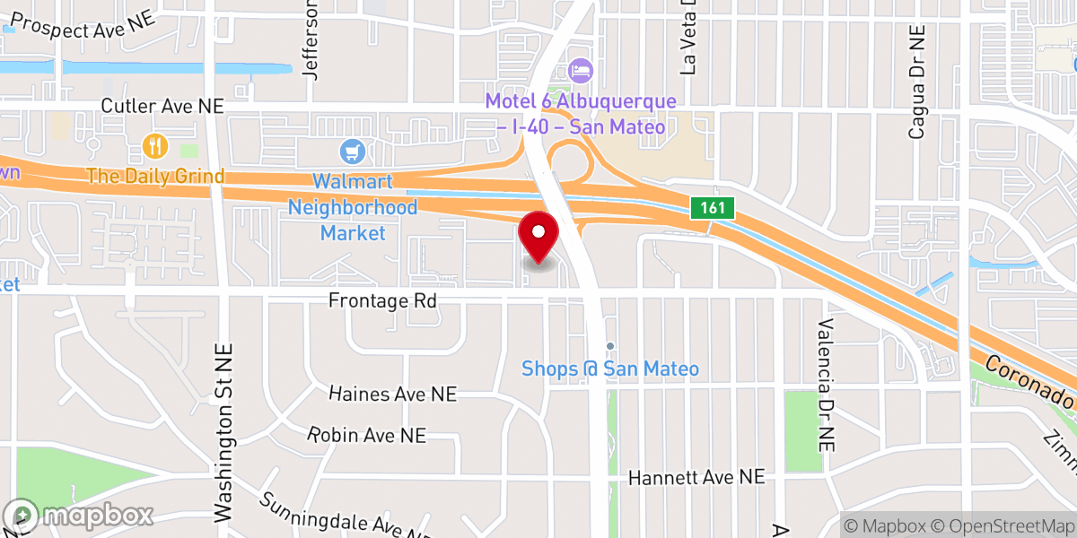 Map showing location of Netherwood Park Church of Christ