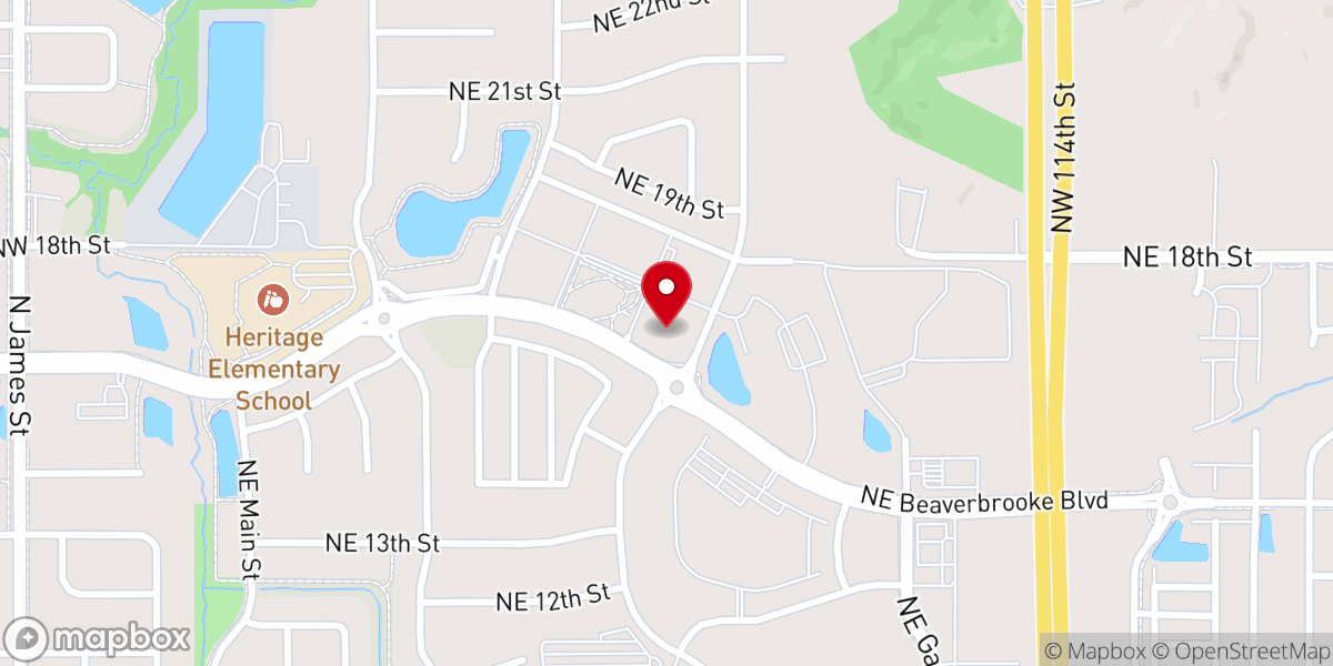 Map showing location of Shri Shirdi Saibaba Temple of Des Moines
