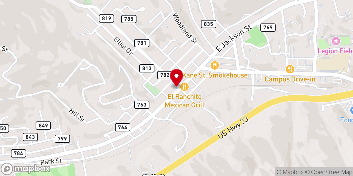 Map showing location of Christian Social Ministries