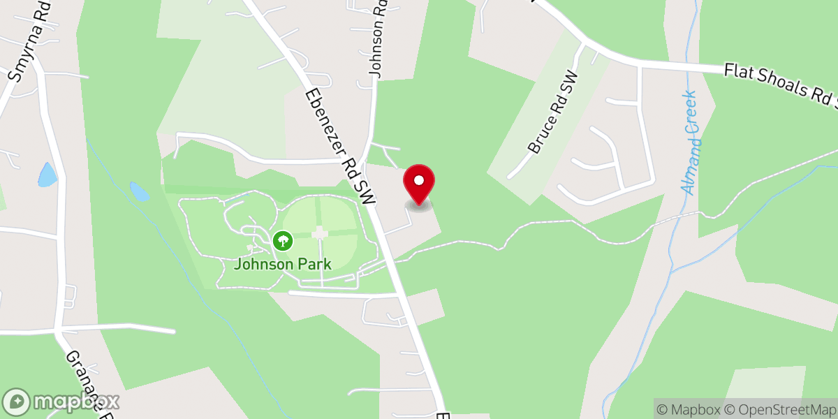Map showing location of Antioch East AME Church, Inc.