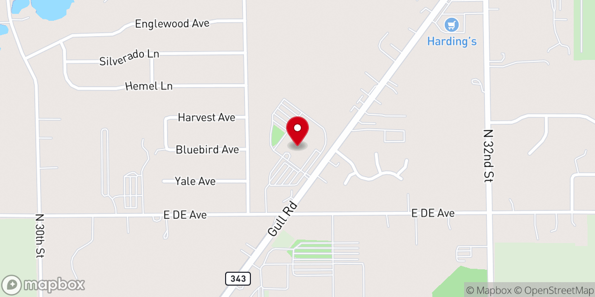 Map showing location of gracespring Bible Church