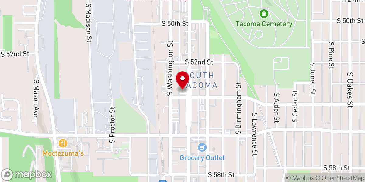 Map showing location of The Church Cantina