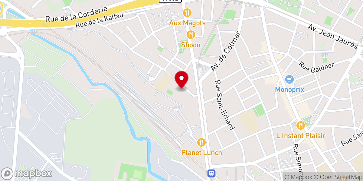 Map showing location of Église Saint Léon - Sainte Thérèse