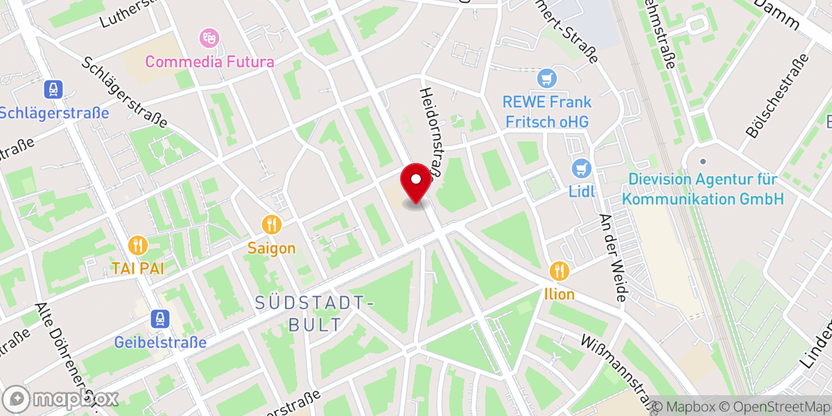 Map showing location of Kath. Pfarrkirche St. Heinrich