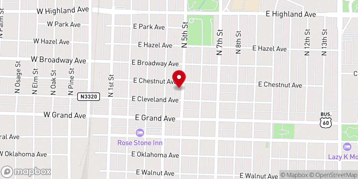 Map showing location of Friendship Feast - Soup Kitchen - Food Pantry