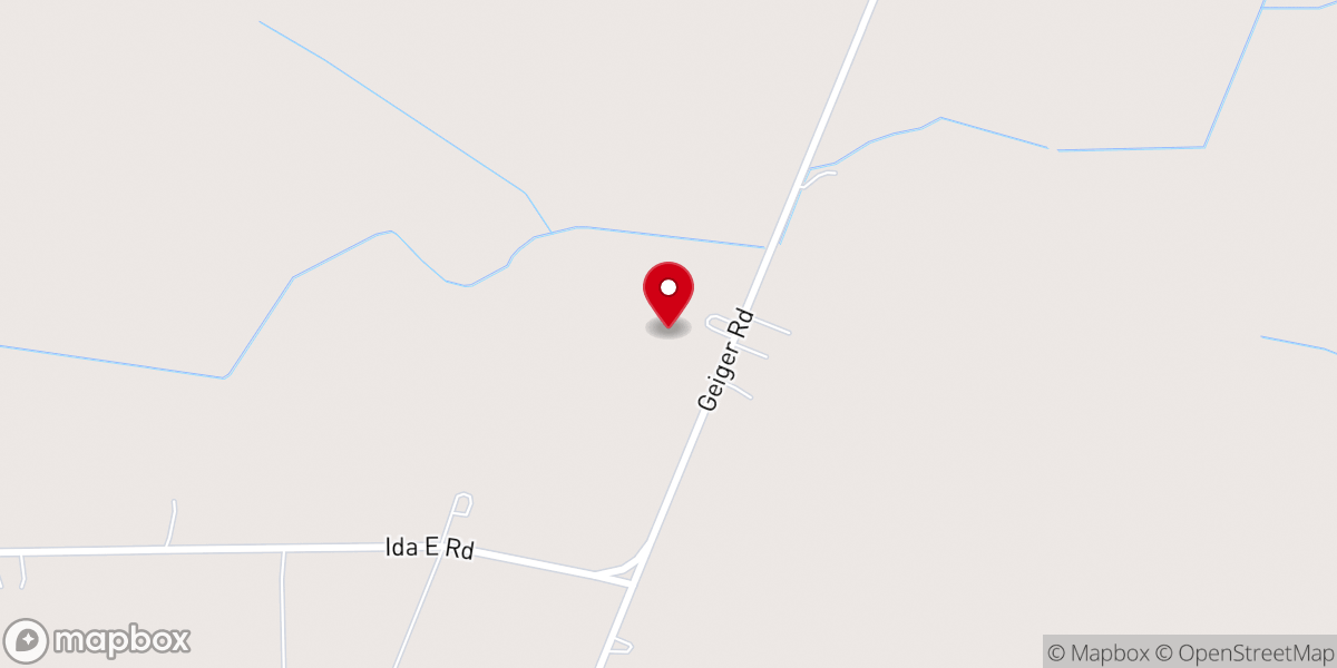 Map showing location of Big Rock Farm