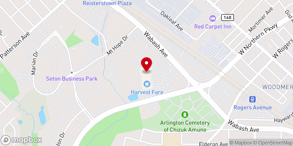 Map showing location of Mountain Of Fire & Miracles Ministries