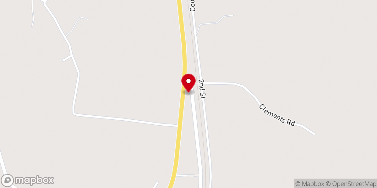 Map showing location of Bible Deliverance Church