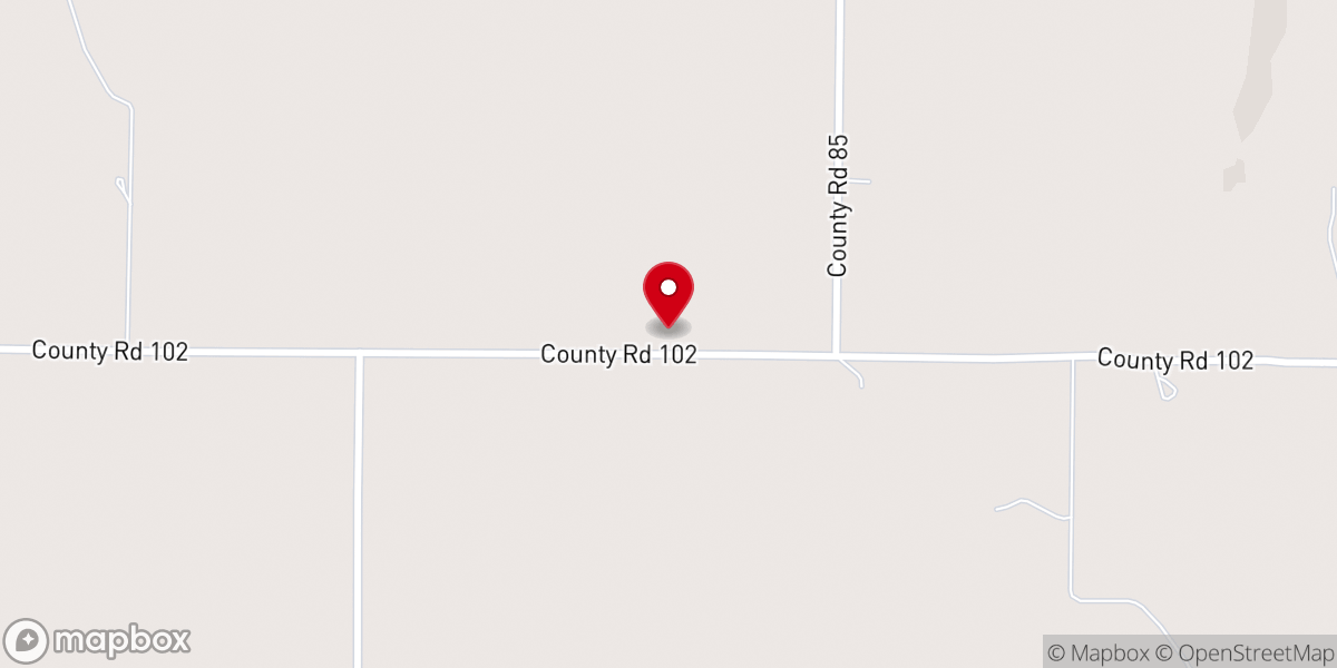 Map showing location of Mt Nebo Baptist Church