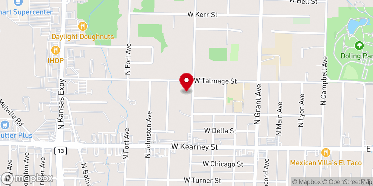 Map showing location of Freshwater Church