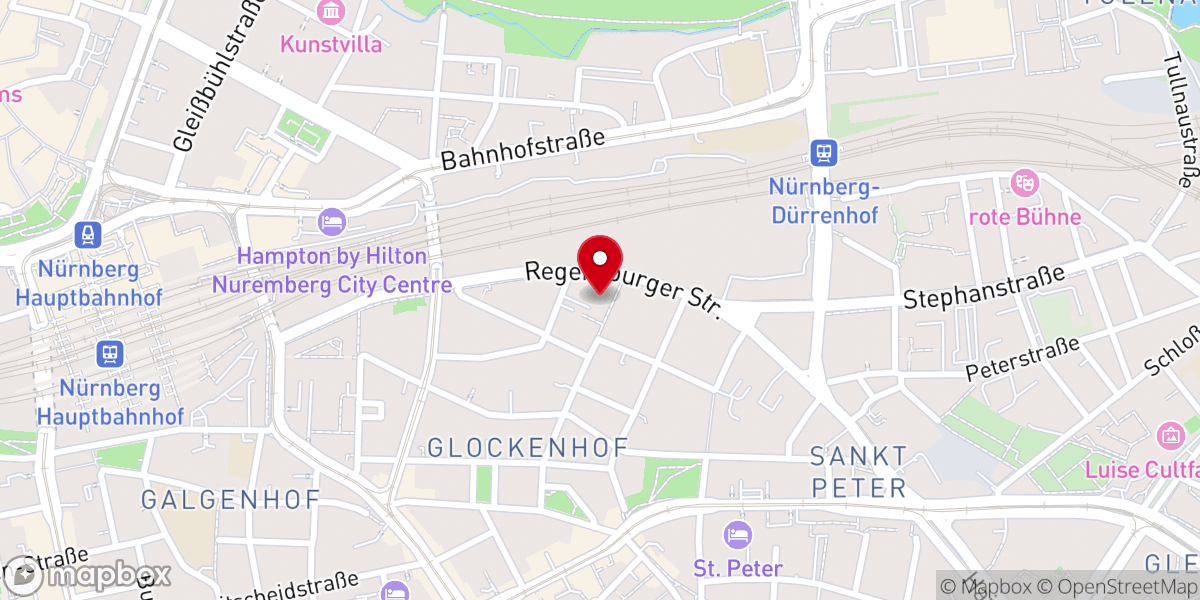 Map showing location of Neuapostolische Kirche