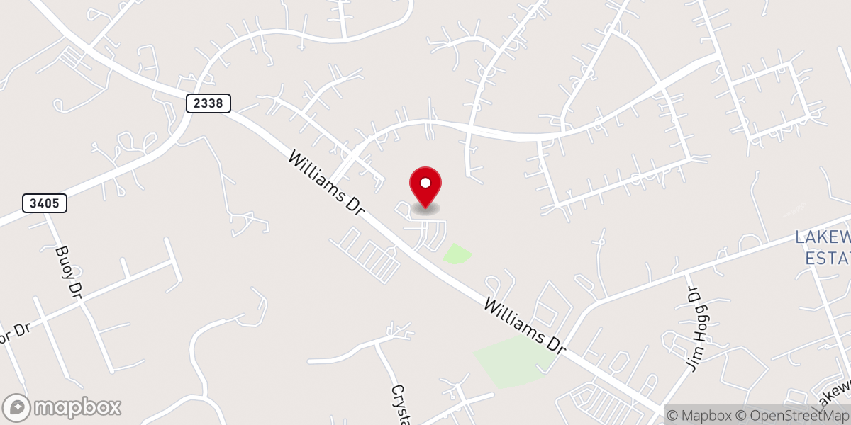 Map showing location of Wellspring United Methodist Church