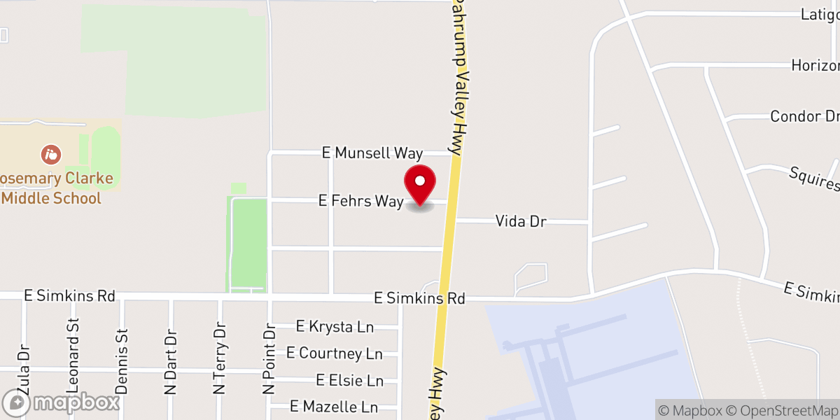 Map showing location of Fidelis Christian Church