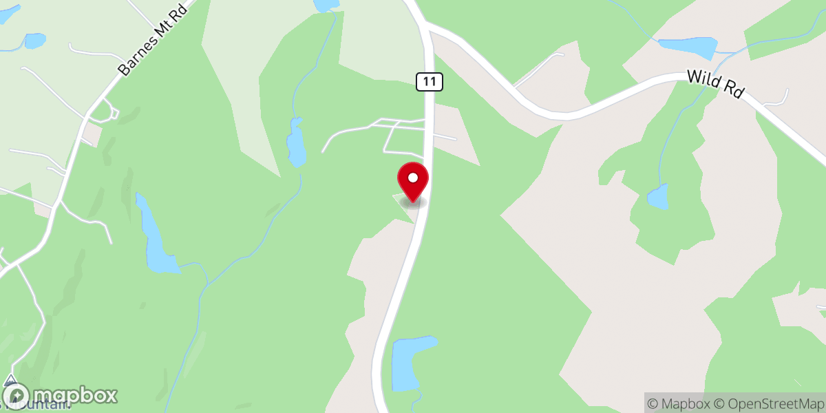 Map showing location of Prospect Church