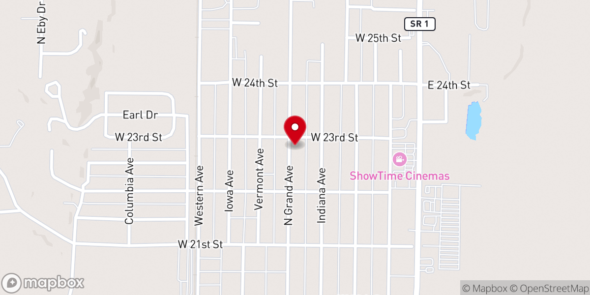 Map showing location of The Church of Salvation