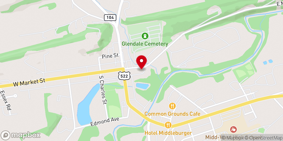 Map showing location of Magisterial District Court 17-3-04