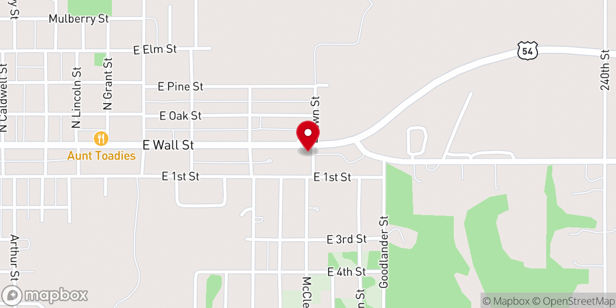 Map showing location of Mount Sinai Church Of God In Christ