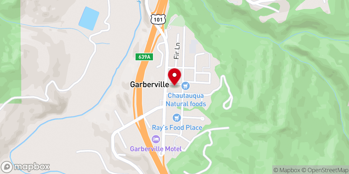 Map showing location of Blue Copper Jewelry
