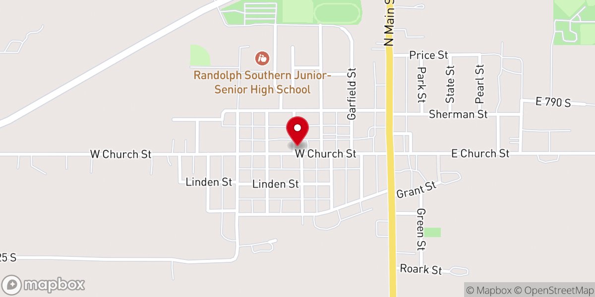 Map showing location of Tina