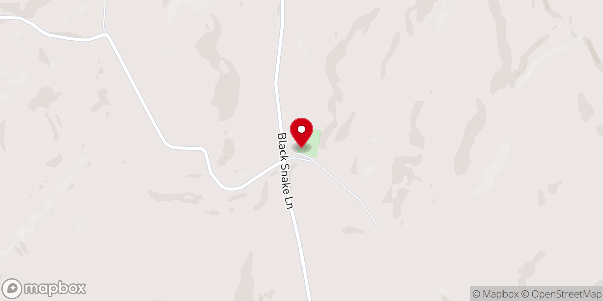 Map showing location of Salem Methodist Church