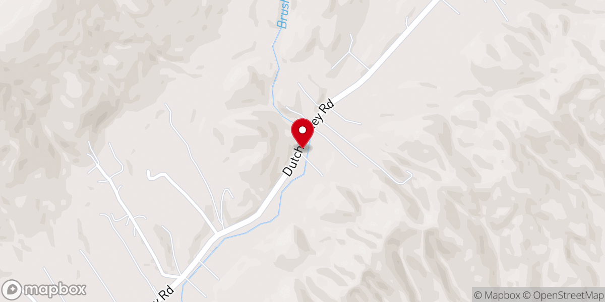 Map showing location of Dutch Valley Missionary Baptist Church