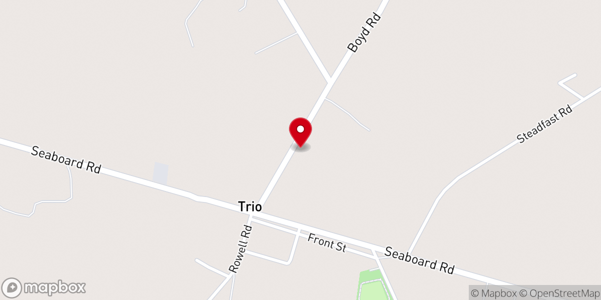 Map showing location of St James Temple