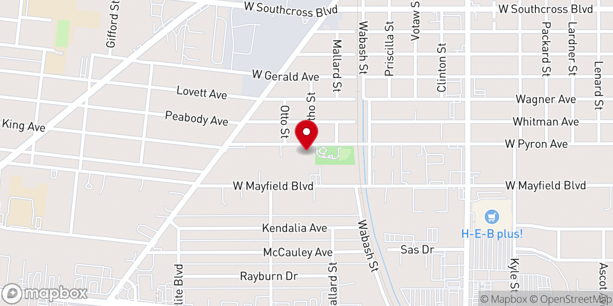 Map showing location of St Michael's Catholic Parish