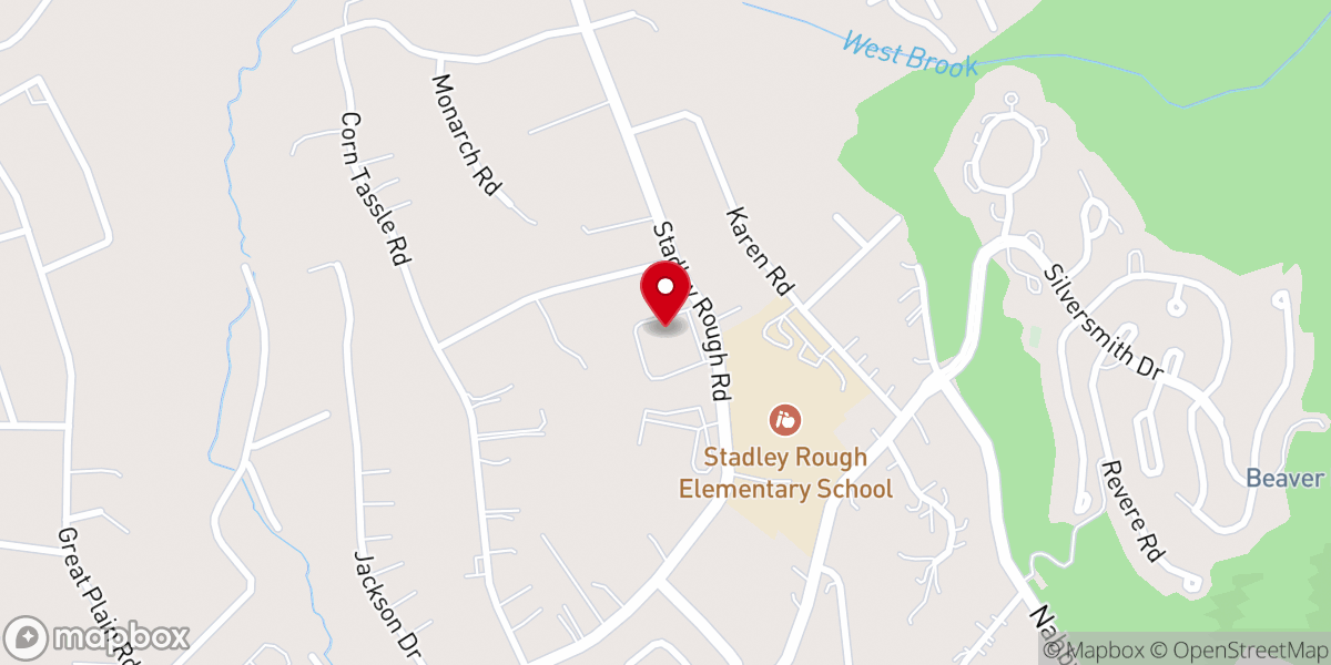 Map showing location of Christ the Shepherd Church