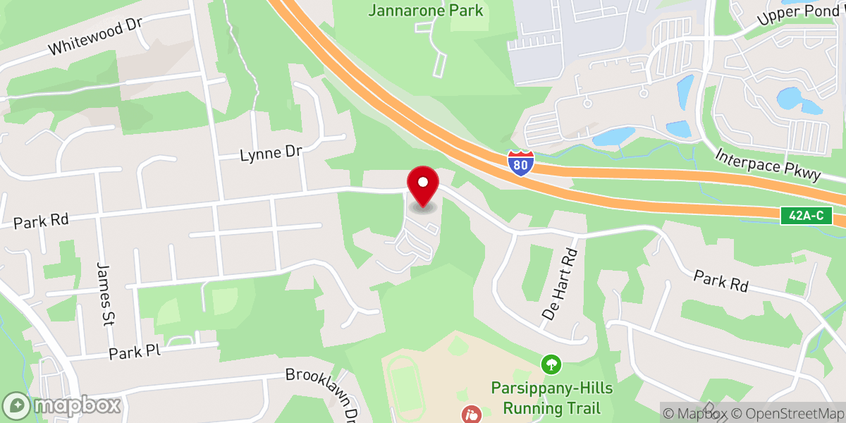 Map showing location of Franciscan Sisters