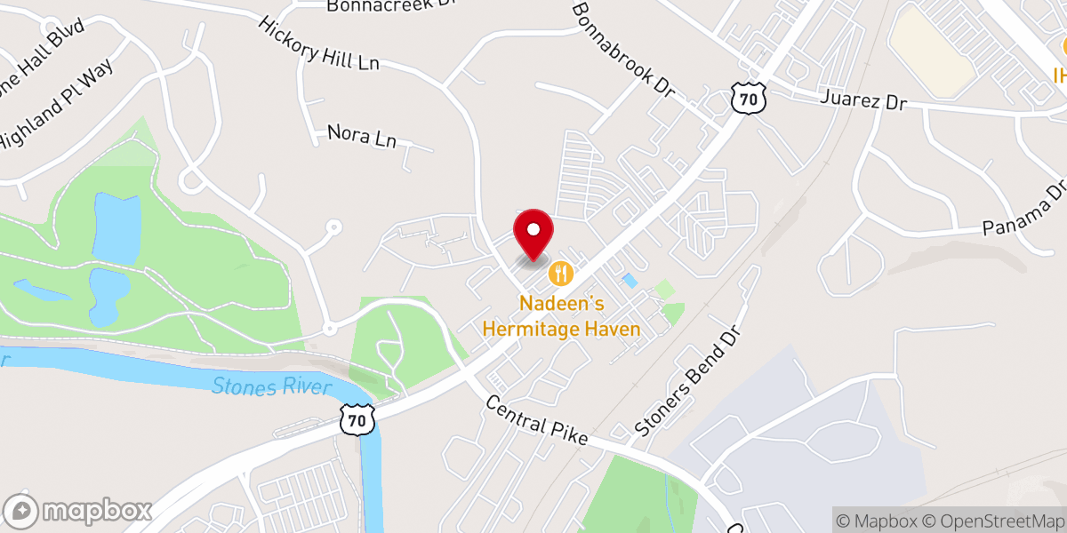 Map showing location of Sonrise International Church