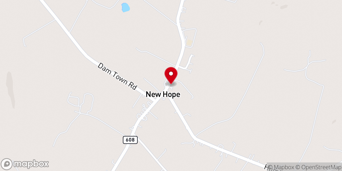 Map showing location of Tumbleweed Towing