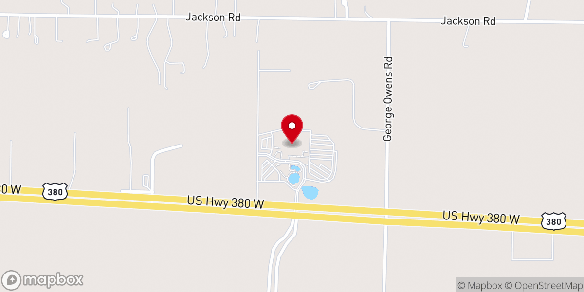 Map showing location of Denton Assembly Hall of Jehovah's Witnesses