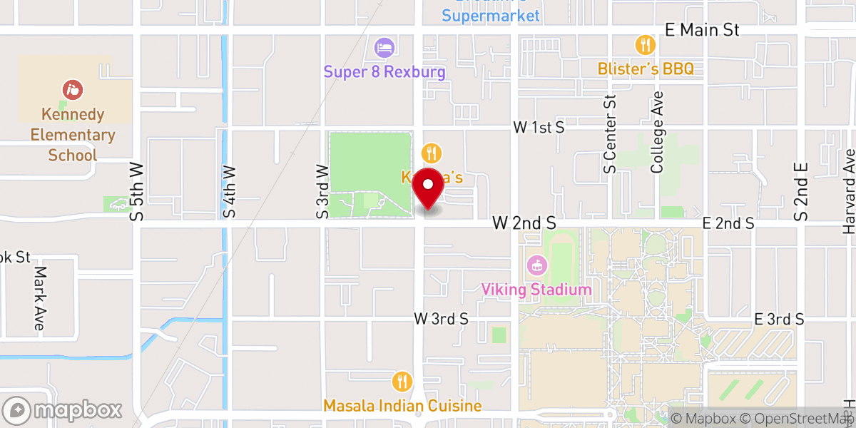 Map showing location of Deseret Book and Distribution Services