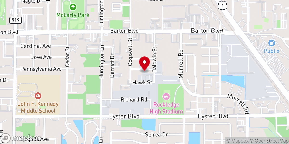 Map showing location of Abundant life ministry church