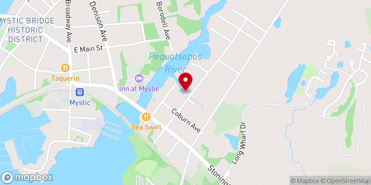 Map showing location of Knights of Columbus