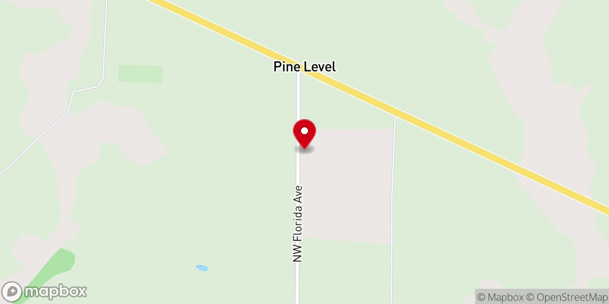 Map showing location of Mt Pleasant Baptist Church