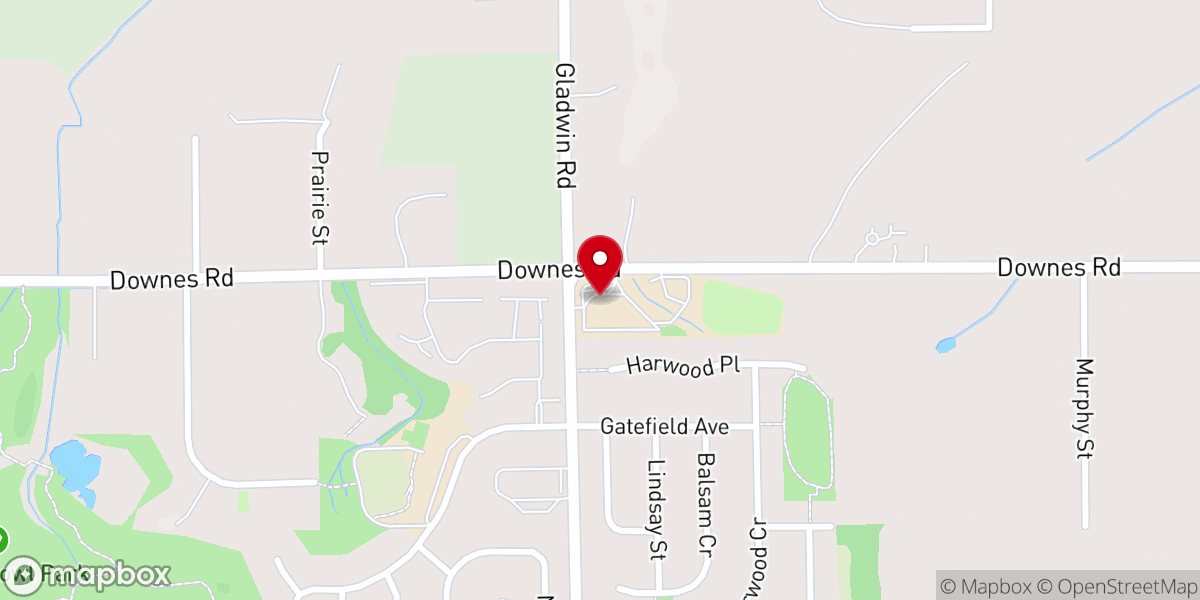 Map showing location of LifeSpring Church