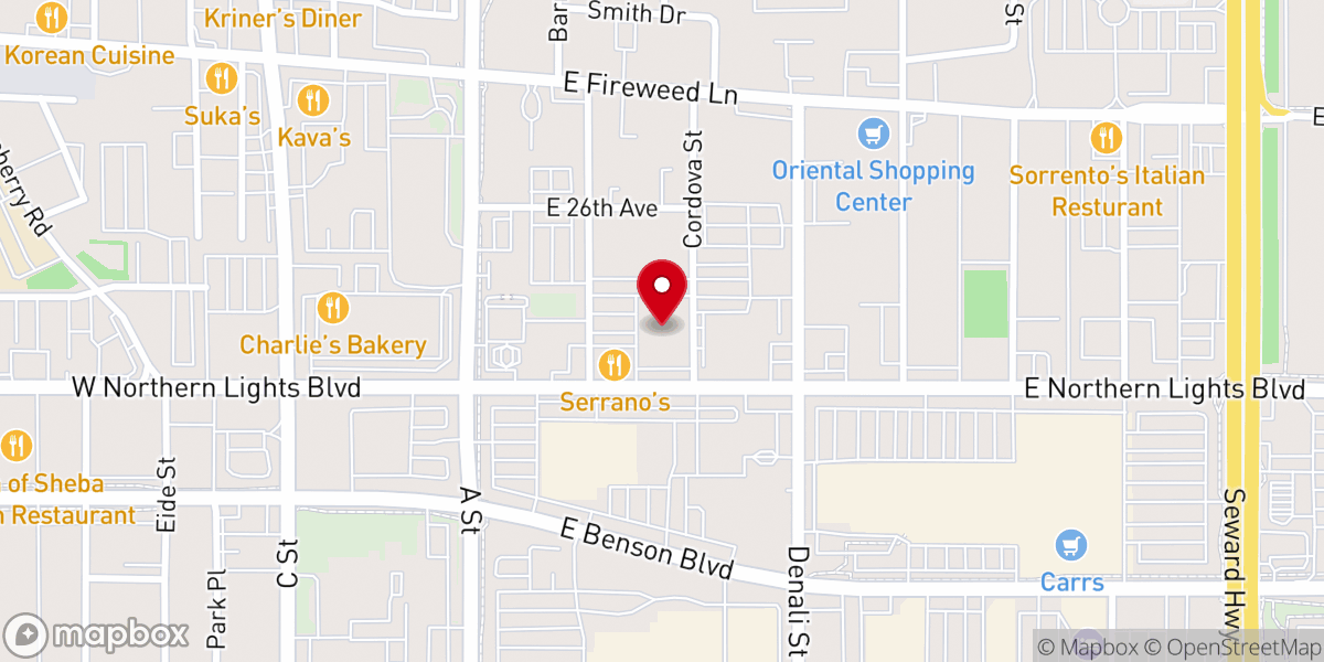 Map showing location of The Church of God