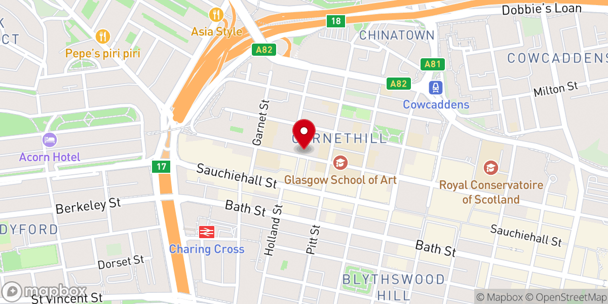 Map showing location of Saint Andrew's Catholic Church, SSPX