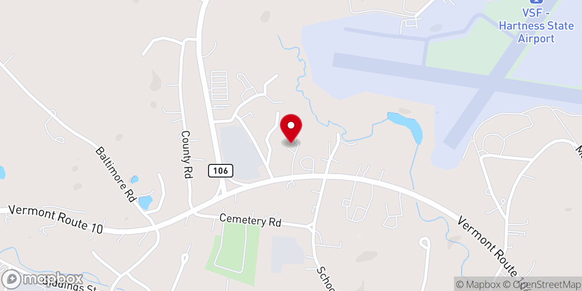 Map showing location of Precision Valley Baptist Church