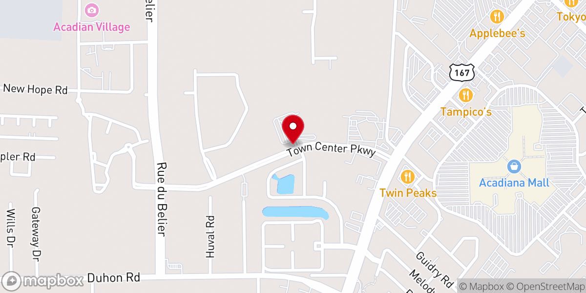 Map showing location of The Apostolic Church